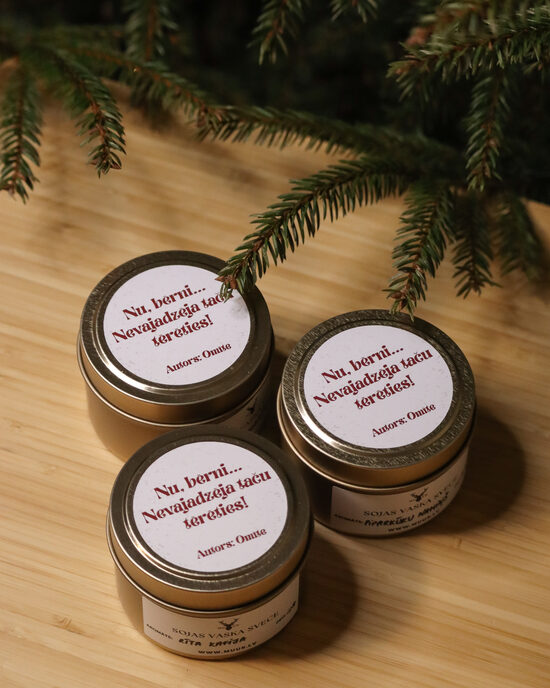 Svece ''Nevajadzēja tērēties''